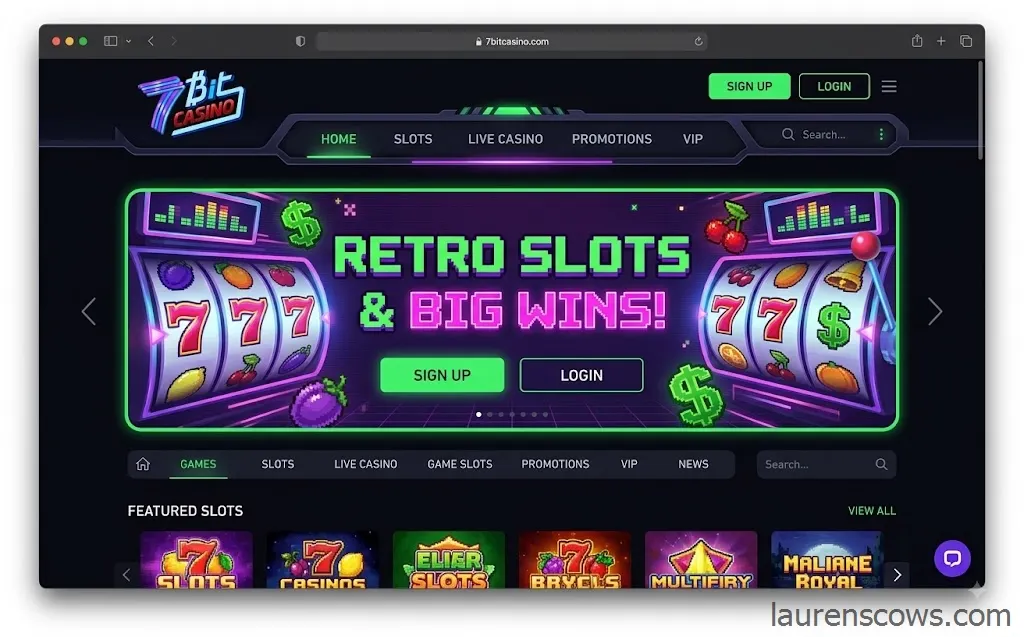7Bit Casino crypto slots UK