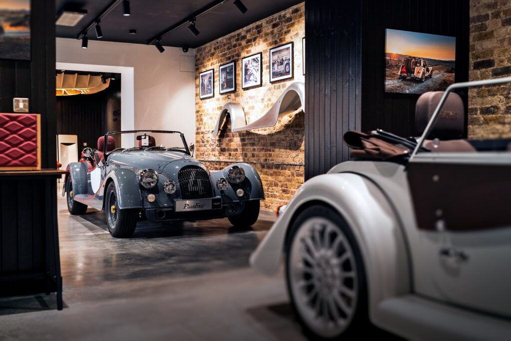 High‑performance Perma Flooring installed in the Morgan Motor Company facility