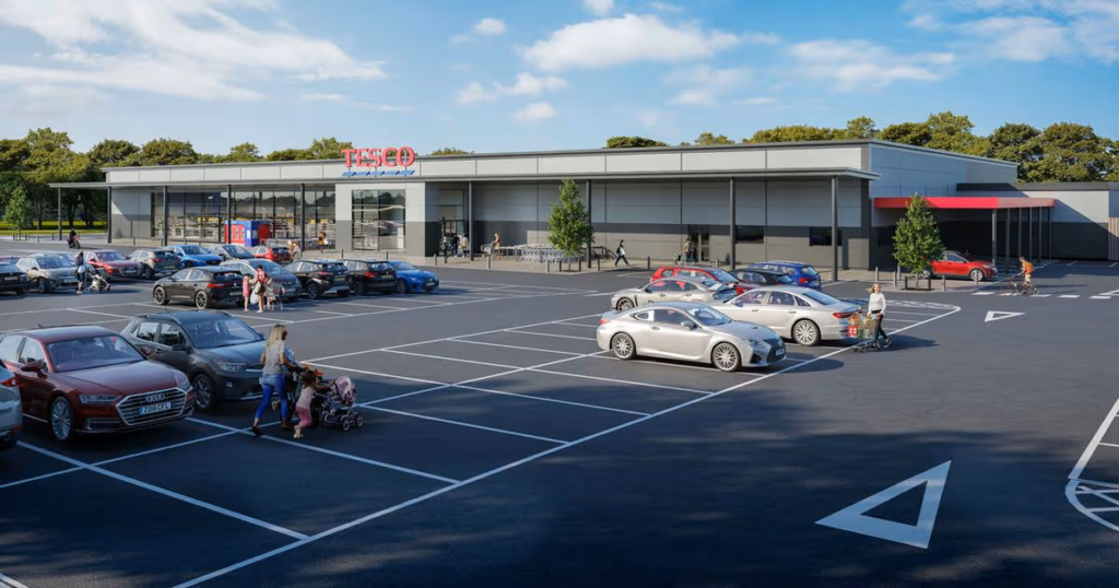 External image of the new Houghton le spring store
